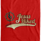 Just Hike - Cozy Plush Fleece Blanket - 60x80 - Jesus Surfed Apparel Co. 