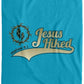 Just Hike - Cozy Plush Fleece Blanket - 60x80 - Jesus Surfed Apparel Co. 