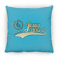 Just Hike - Large Square Pillow - Jesus Surfed Apparel Co. 