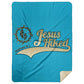 Just Hike - Premium Mink Sherpa Blanket 60x80 - Jesus Surfed Apparel Co. 