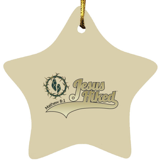 Just Hike - Star Ornament - Jesus Surfed Apparel Co. 