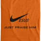 Just Praise Him - Cozy Plush Fleece Blanket - 60x80 - Jesus Surfed Apparel Co. 