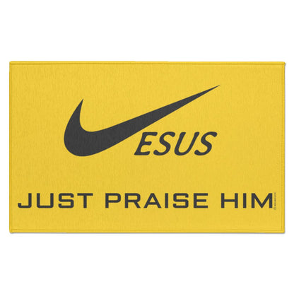 Just Praise Him - Indoor Doormat - Jesus Surfed Apparel Co. 