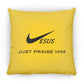 Just Praise Him - Large Square Pillow - Jesus Surfed Apparel Co. 