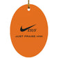 Just Praise Him - Oval Ornament - Jesus Surfed Apparel Co. 