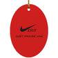 Just Praise Him - Oval Ornament - Jesus Surfed Apparel Co. 