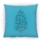 Let us adore Him - Large Square Pillow - Jesus Surfed Apparel Co. 