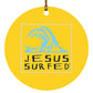 Living Water - Circle Ornament - Jesus Surfed Apparel Co. 