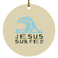 Living Water - Circle Ornament - Jesus Surfed Apparel Co. 