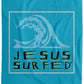 Living Water - Cozy Plush Fleece Blanket - 60x80 - Jesus Surfed Apparel Co. 