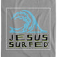 Living Water - Cozy Plush Fleece Blanket - 60x80 - Jesus Surfed Apparel Co. 