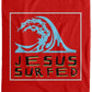 Living Water - Cozy Plush Fleece Blanket - 60x80 - Jesus Surfed Apparel Co. 