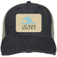 Living Water - Distressed Ollie Cap - Rectangle Patch - Jesus Surfed Apparel Co. 