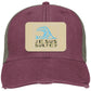 Living Water - Distressed Ollie Cap - Rectangle Patch - Jesus Surfed Apparel Co. 
