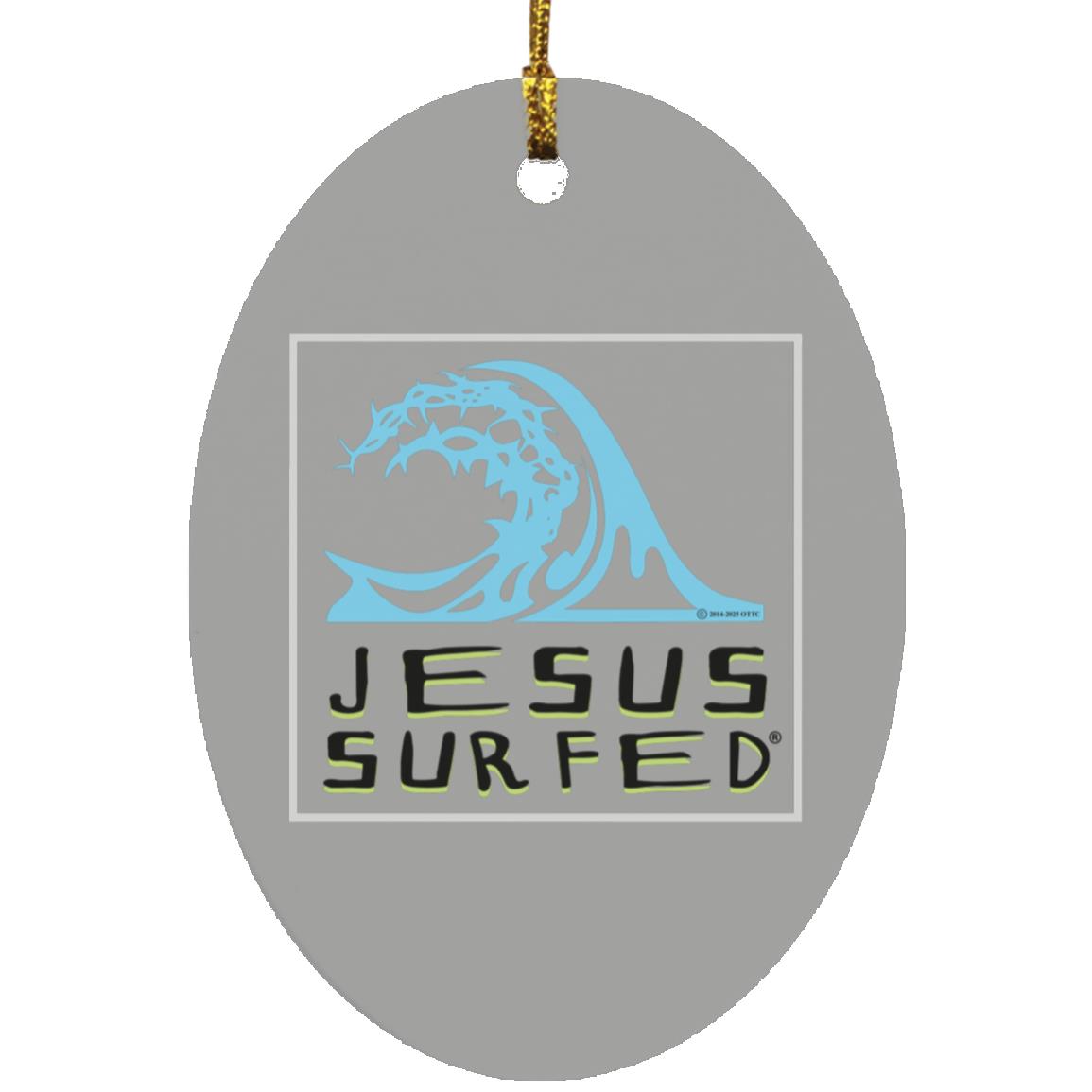 Living Water- Oval Ornament - Jesus Surfed Apparel Co. 