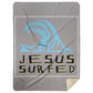 Living Water - Premium Mink Sherpa Blanket 60x80 - Jesus Surfed Apparel Co. 