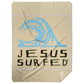 Living Water - Premium Mink Sherpa Blanket 60x80 - Jesus Surfed Apparel Co. 