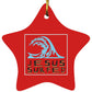 Living Water - Star Ornament - Jesus Surfed Apparel Co. 