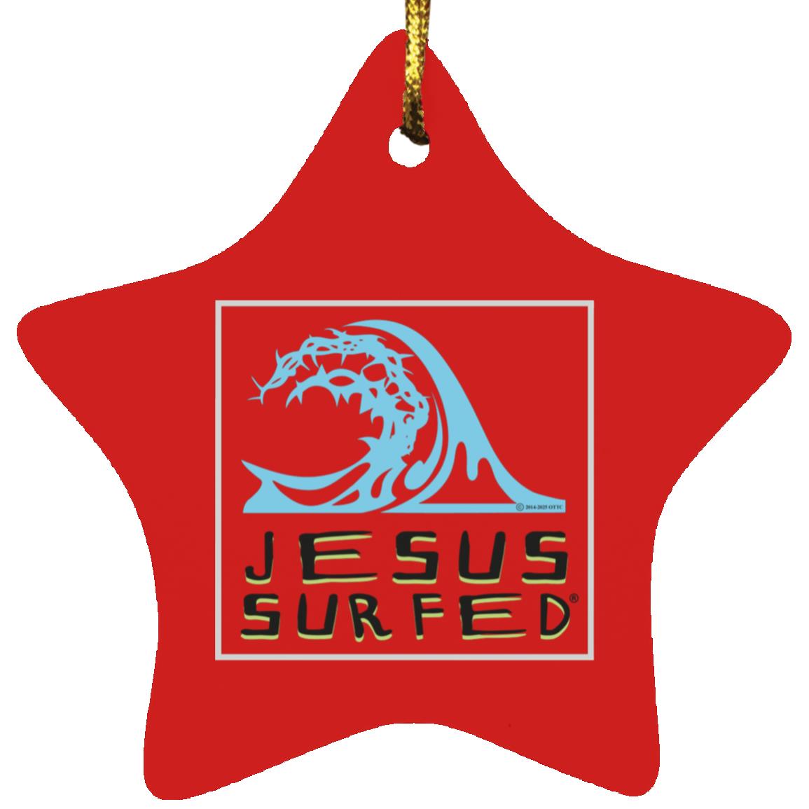 Living Water - Star Ornament - Jesus Surfed Apparel Co. 