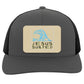 Living Water - Trucker Snap Back - Rectangle Patch - Jesus Surfed Apparel Co. 
