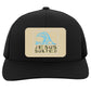 Living Water - Trucker Snap Back - Rectangle Patch - Jesus Surfed Apparel Co. 