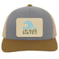 Living Water - Trucker Snap Back - Rectangle Patch - Jesus Surfed Apparel Co. 