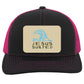 Living Water - Trucker Snap Back - Rectangle Patch - Jesus Surfed Apparel Co. 