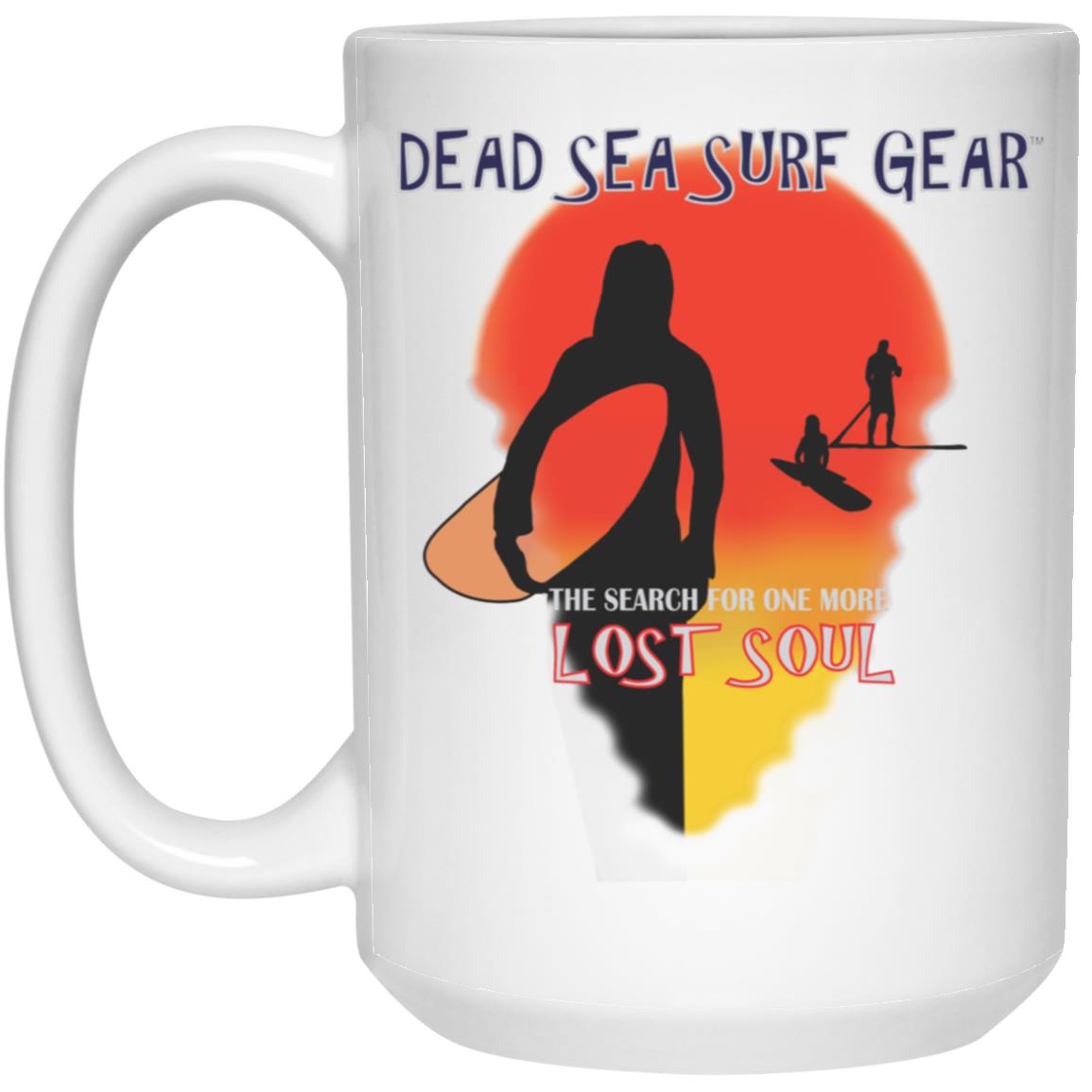 Lost Soul - 15oz White Mug - Jesus Surfed Apparel Co. 