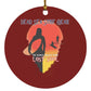 Lost Soul - Circle Ornament - Jesus Surfed Apparel Co. 