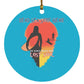 Lost Soul - Circle Ornament - Jesus Surfed Apparel Co. 