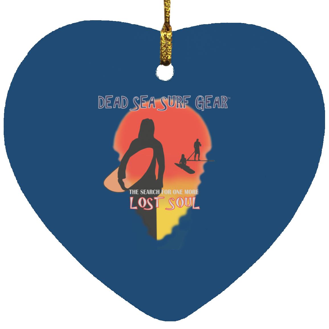 Lost Soul - Heart Ornament - Jesus Surfed Apparel Co. 