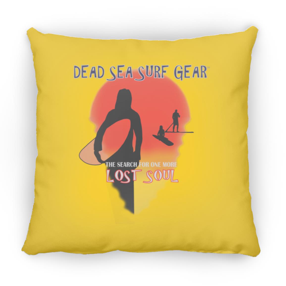 Lost Soul - Large Square Pillow - Jesus Surfed Apparel Co. 