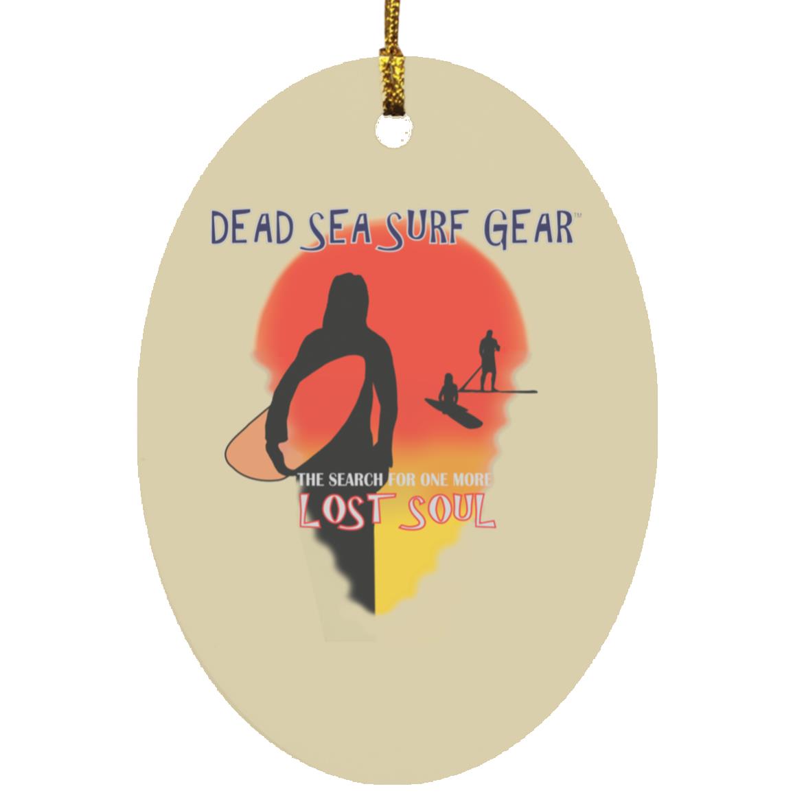 Lost Soul - Oval Ornament - Jesus Surfed Apparel Co. 