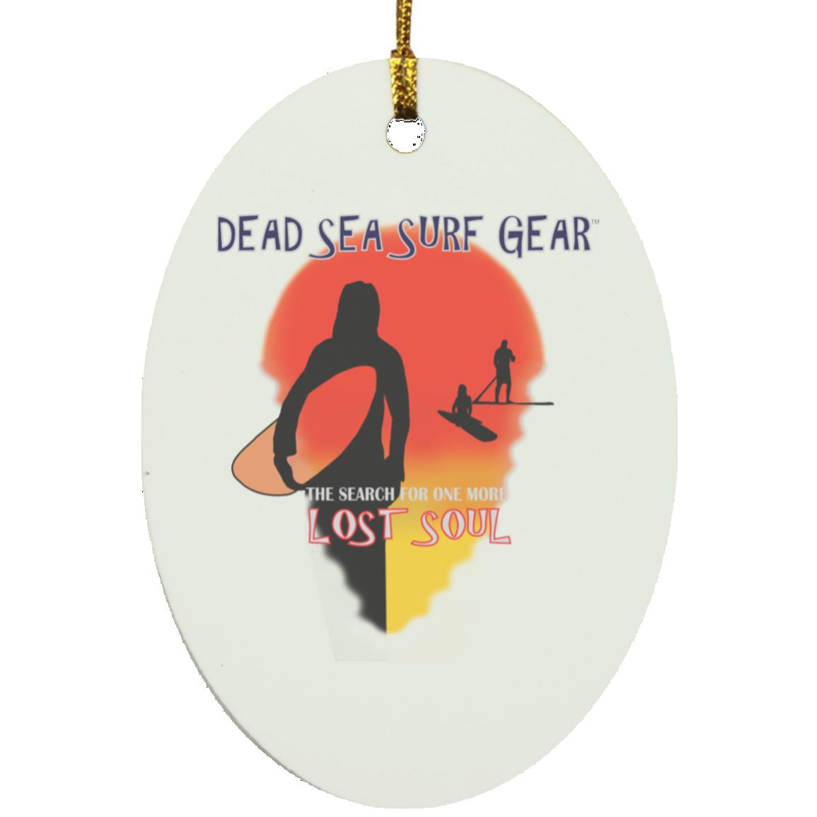 Lost Soul - Oval Ornament - Jesus Surfed Apparel Co. 