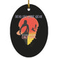 Lost Soul - Oval Ornament - Jesus Surfed Apparel Co. 