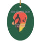 Lost Soul - Oval Ornament - Jesus Surfed Apparel Co. 