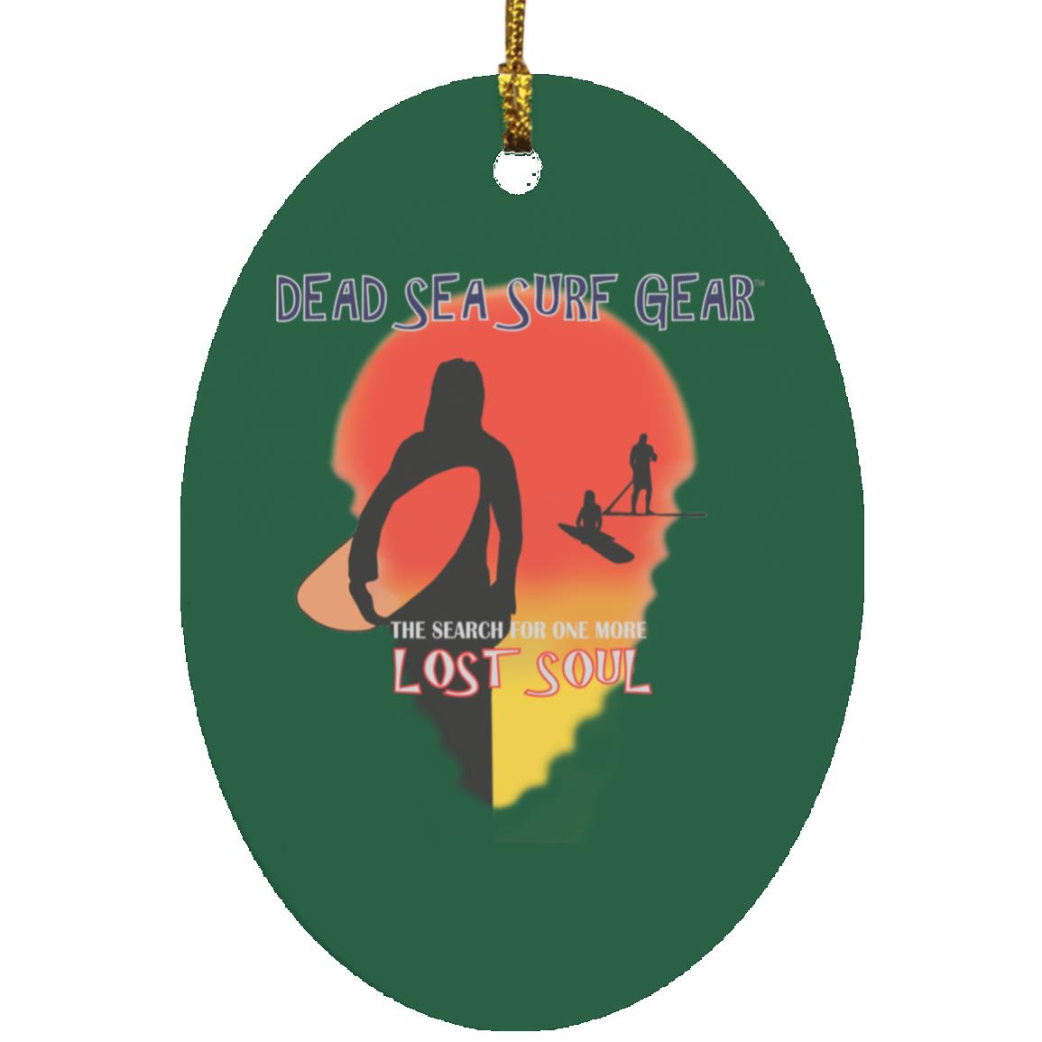 Lost Soul - Oval Ornament - Jesus Surfed Apparel Co. 