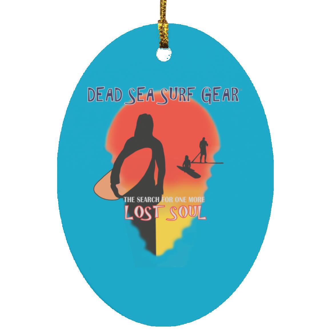 Lost Soul - Oval Ornament - Jesus Surfed Apparel Co. 