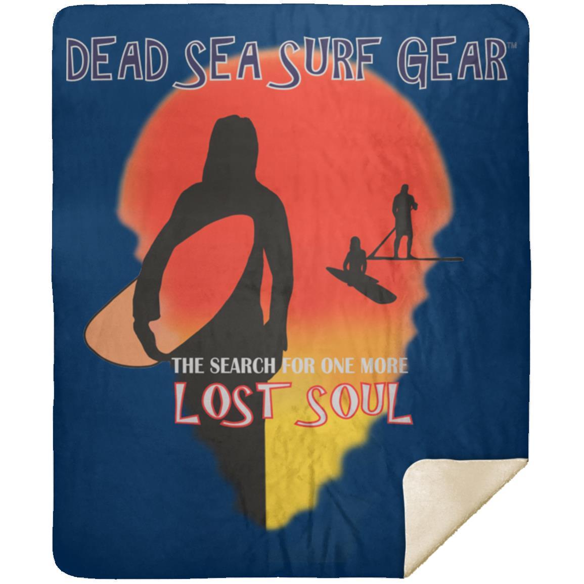 Lost Soul - Premium Mink Sherpa Blanket 50x60 - Jesus Surfed Apparel Co. 