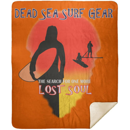 Lost Soul - Premium Mink Sherpa Blanket 50x60 - Jesus Surfed Apparel Co. 