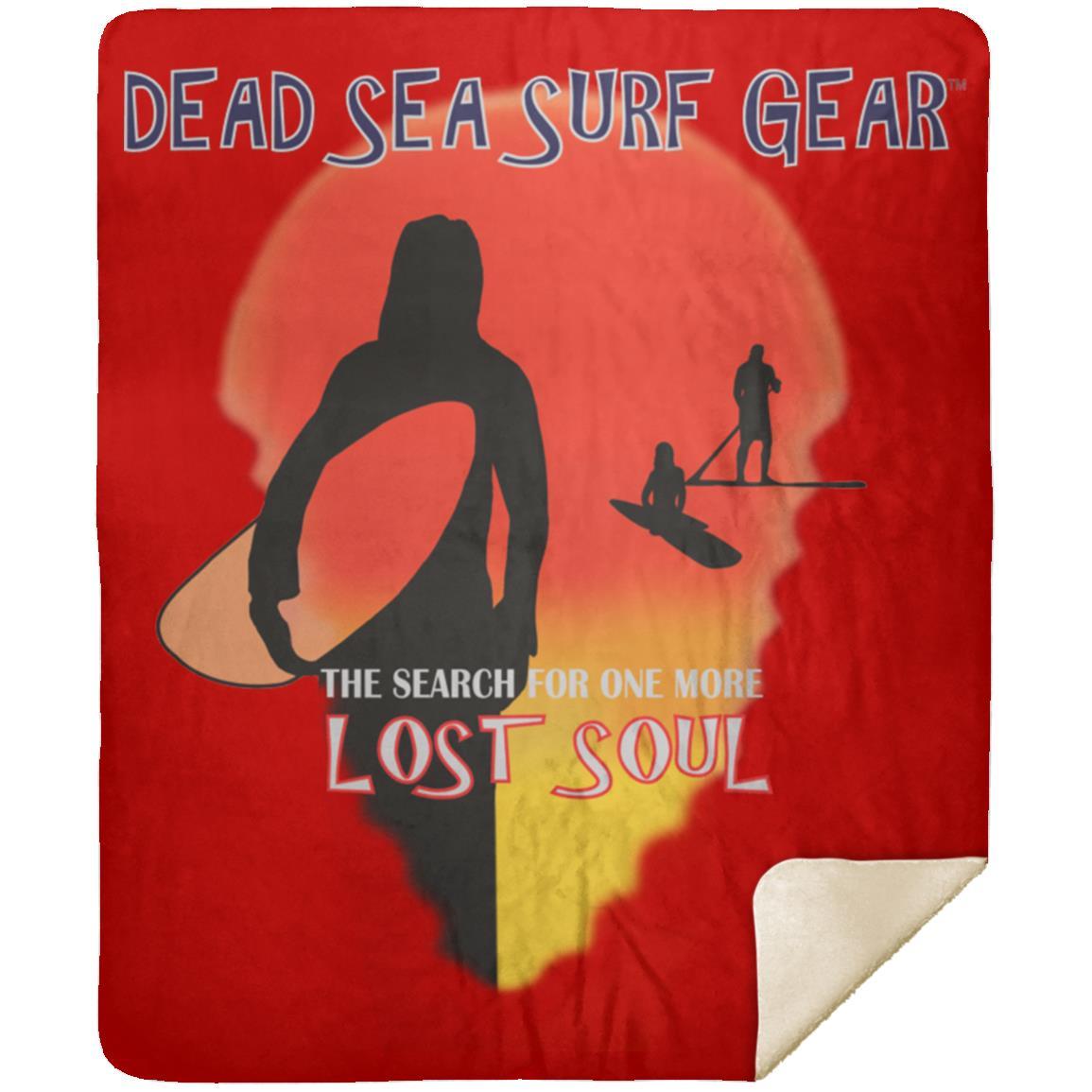 Lost Soul - Premium Mink Sherpa Blanket 50x60 - Jesus Surfed Apparel Co. 