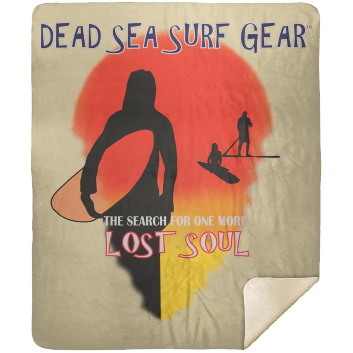 Lost Soul - Premium Mink Sherpa Blanket 50x60 - Jesus Surfed Apparel Co. 