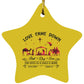 Love Came Down - Star Ornament - Jesus Surfed Apparel Co. 