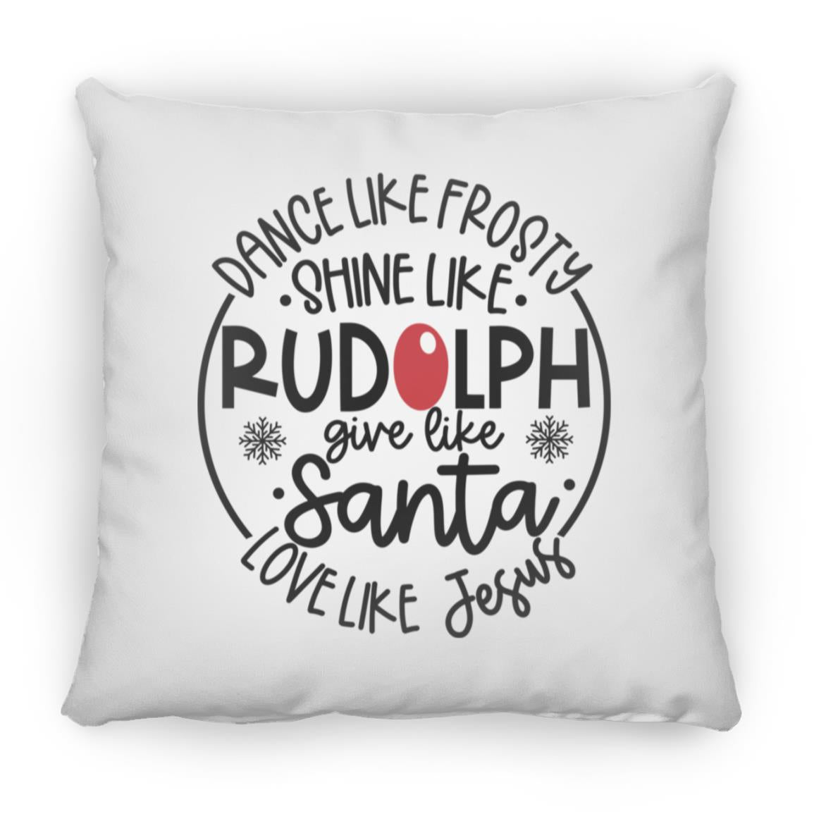 Love Like Jesus - Large Square Pillow - Jesus Surfed Apparel Co. 