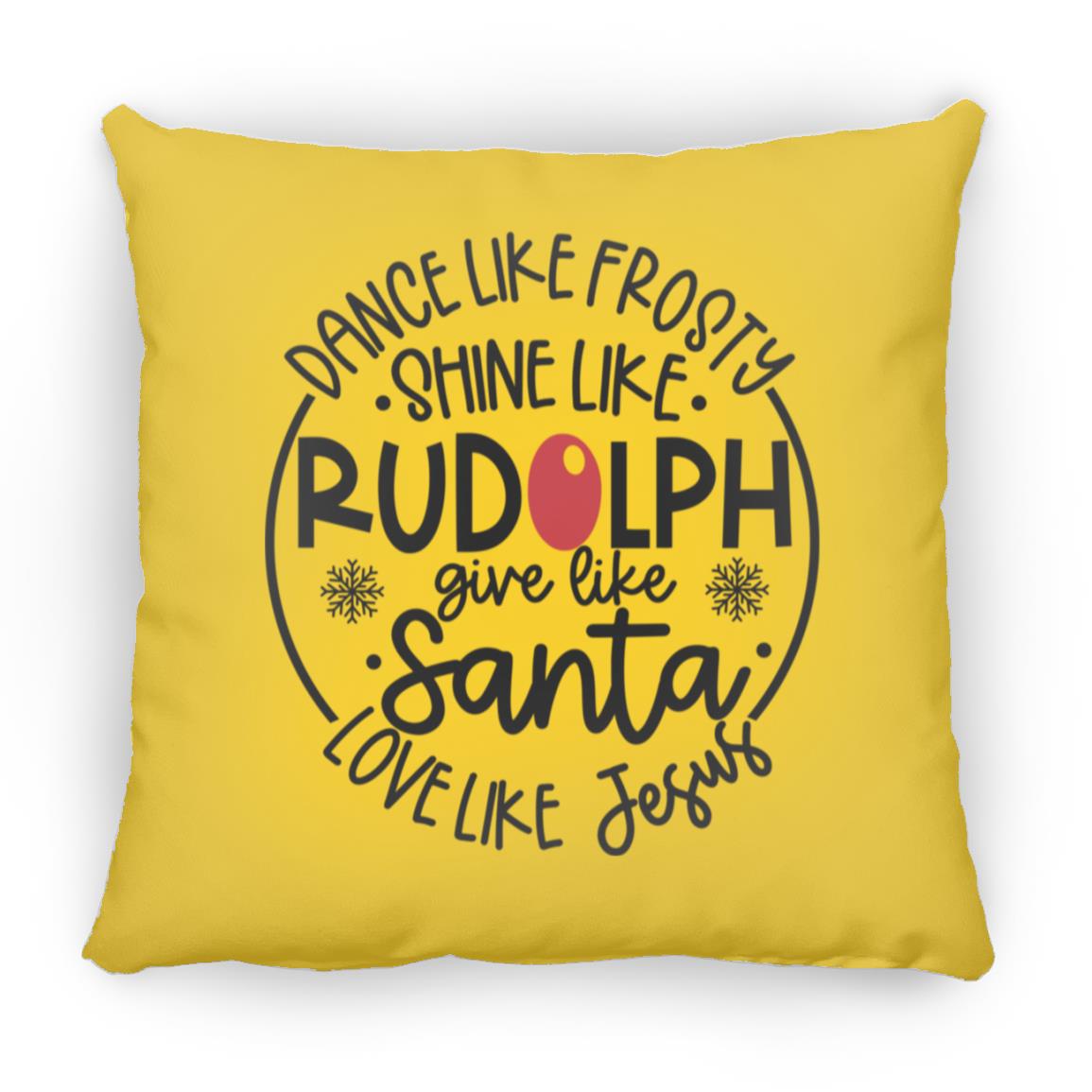 Love Like Jesus - Large Square Pillow - Jesus Surfed Apparel Co. 