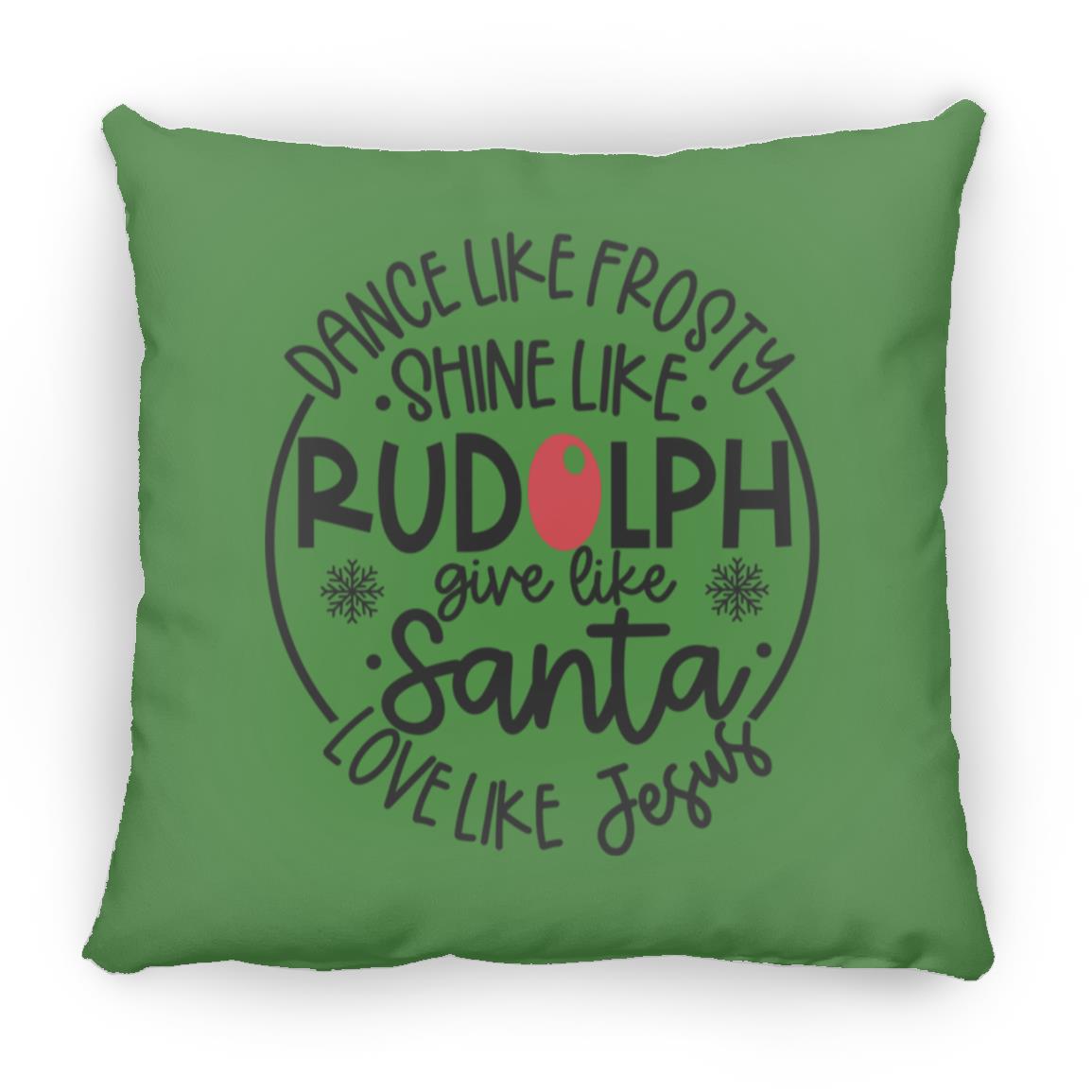 Love Like Jesus - Large Square Pillow - Jesus Surfed Apparel Co. 