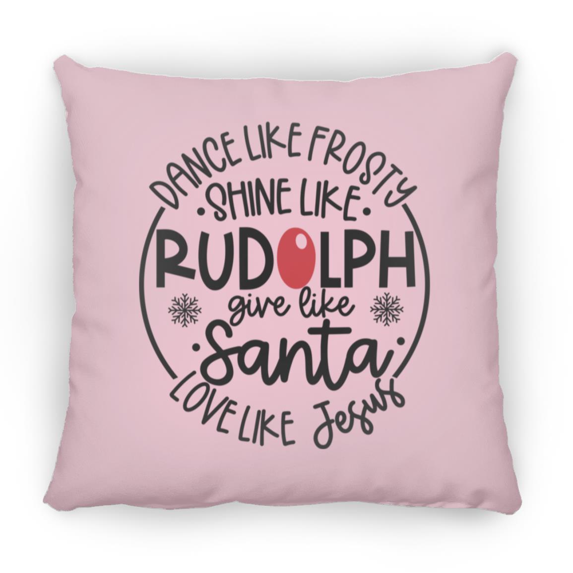 Love Like Jesus - Large Square Pillow - Jesus Surfed Apparel Co. 