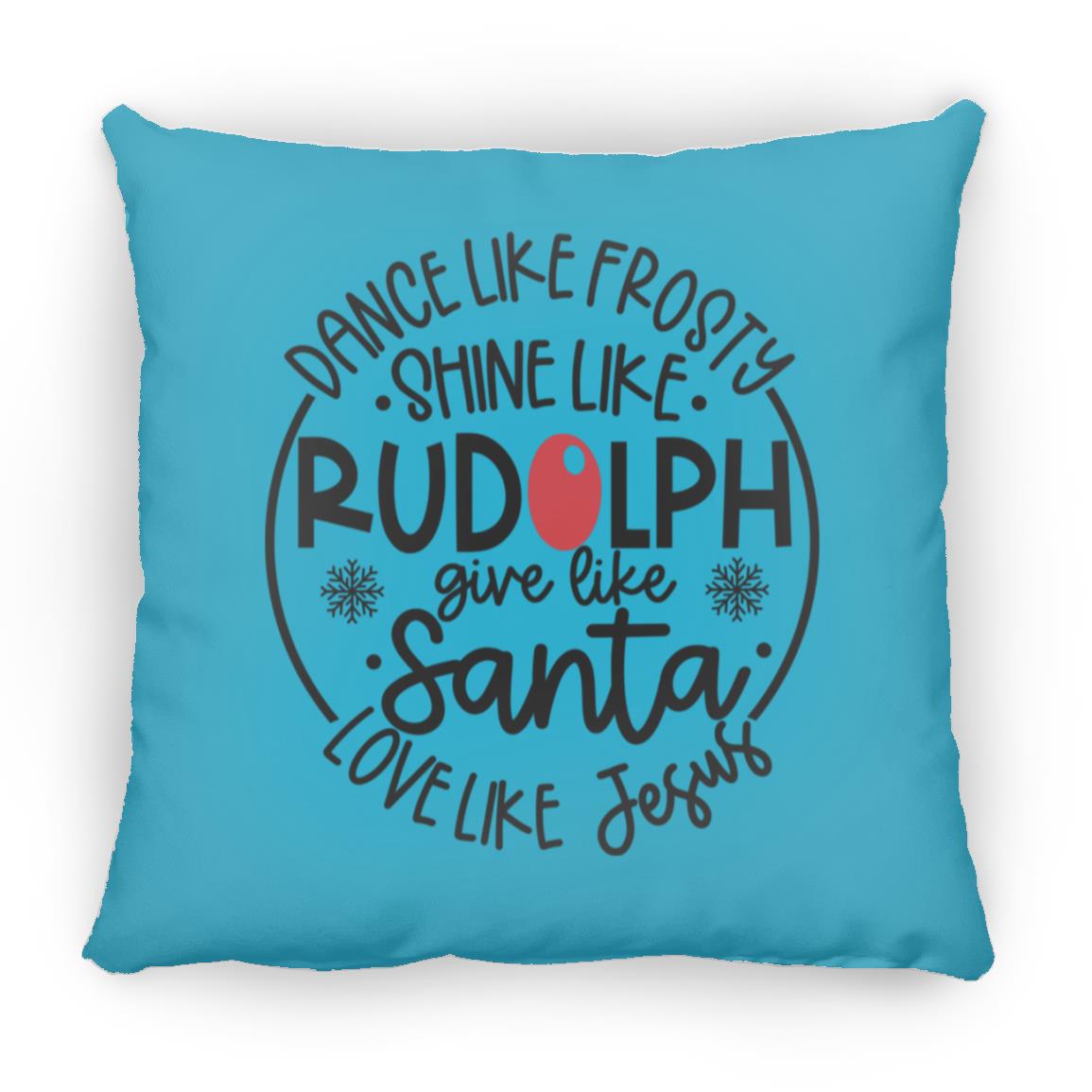 Love Like Jesus - Large Square Pillow - Jesus Surfed Apparel Co. 