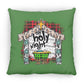 Oh Holy Night - Large Square Pillow - Jesus Surfed Apparel Co. 