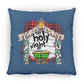 Oh Holy Night - Large Square Pillow - Jesus Surfed Apparel Co. 